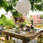 Mesa de Jardin Pallet