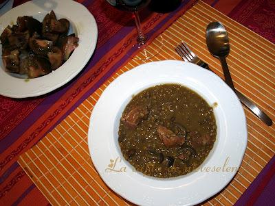 Lentejas pardinas con boletus by Rubi