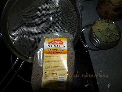 Lentejas pardinas con boletus by Rubi