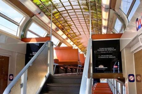 DecoArt: Un tren con la deco palaciega de Versalles