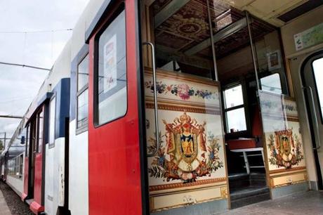 DecoArt: Un tren con la deco palaciega de Versalles