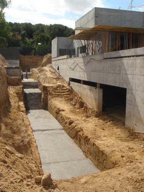 12 Proceso constructivo de una vivienda A-cero ubicada en una exclusiva urbanización madrileña