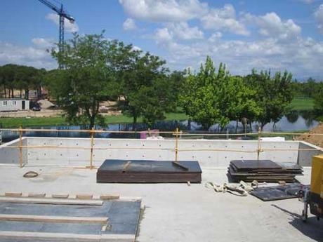 15 Proceso constructivo de una vivienda A-cero ubicada en una exclusiva urbanización madrileña