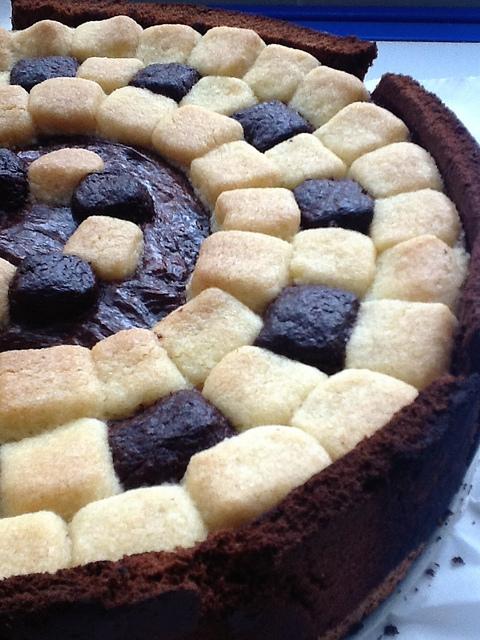 Tarta Crujiente de Arroz con Leche