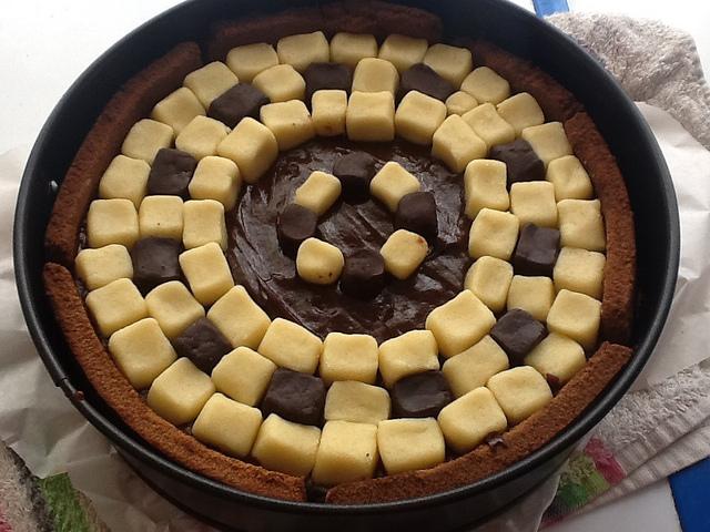 Tarta Crujiente de Arroz con Leche