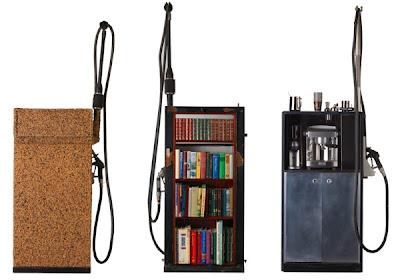 Surtidores de gasolina convertidos en arte