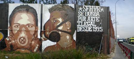 Sfhyr, graffiti madrileño en estado puro