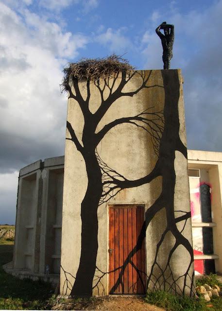 Depósito de agua en Morille, Salamanca, cerca del Mu...