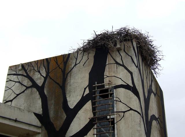 Depósito de agua en Morille, Salamanca, cerca del Mu...
