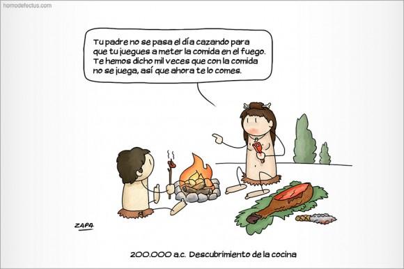 Humor gráfico: niños y tecnología