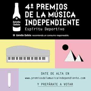La 4ª edición de los Premios de la Música Independiente ya tiene finalistas