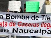 Protestan contra gasoneras irregulares Naucalpan