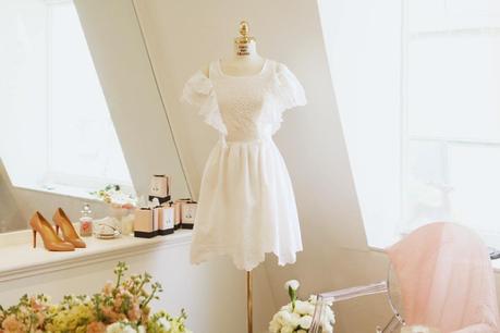 Vestido Blanco de Encaje 'Chloe Sevigny' OPENING CEREMONY