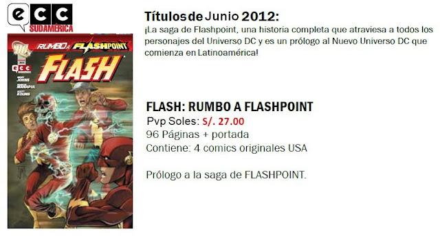 Rumbo a Flashpoint en kioscos peruanos!