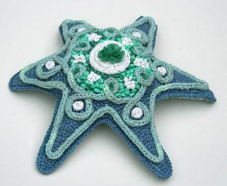 Tejer con plástico.