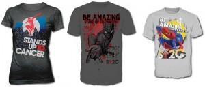Stand Up To Cancer y The Amazing Spider-Man lanzan tres camisetas exclusivas