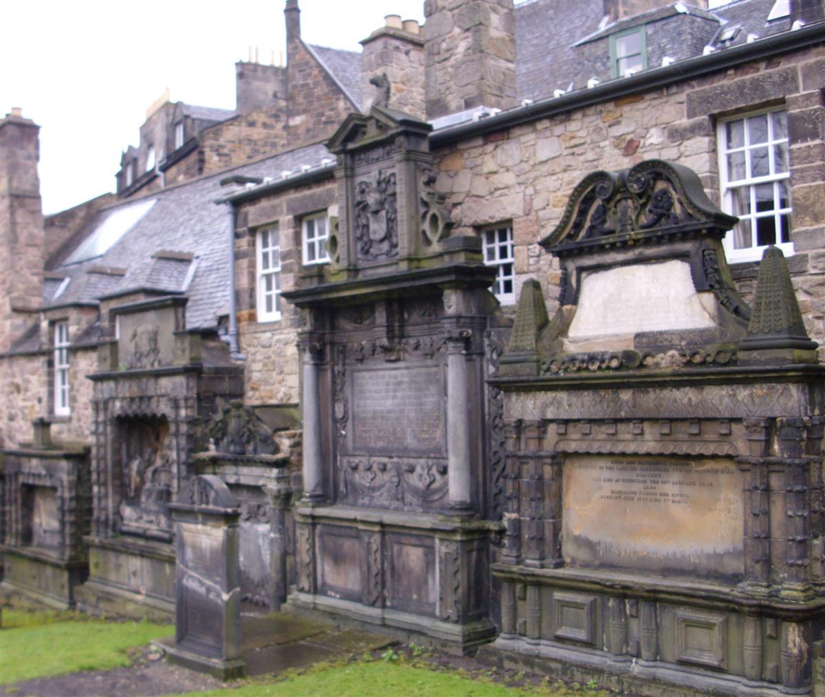 Tumbas del cementerio de Greyfiars