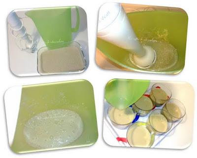 Natillas de plátano y nueces