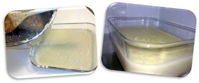 Natillas de plátano y nueces