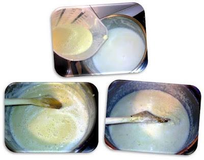 Natillas de plátano y nueces