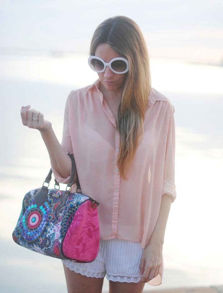 Shopping day in Cancun at fashion blog by Mónica Sors. Sunset photos