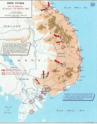 GUERRA DE VIETNAM: LA OFENSIVA DEL TET