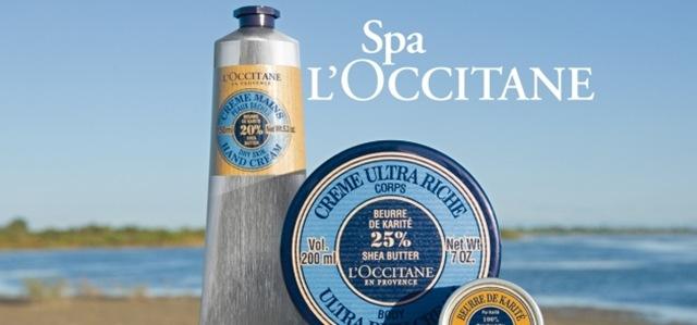 banner spa loccitane