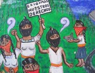 Práctica feminista en el movimiento zapatista de liberación nacional.