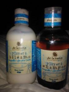 Shampoo y Acondicionador de la Savia (Línea playera)