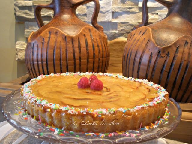 Tarta de manzana a la miel