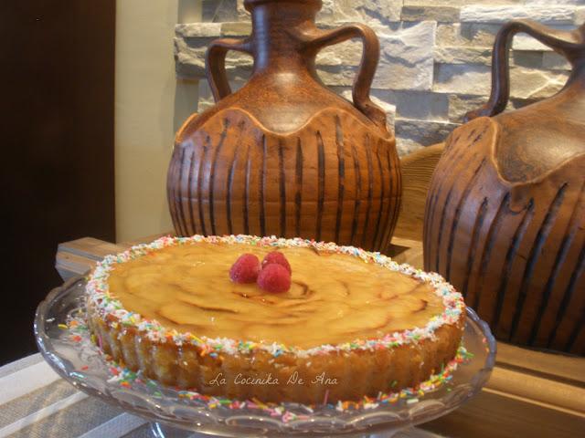 Tarta de manzana a la miel
