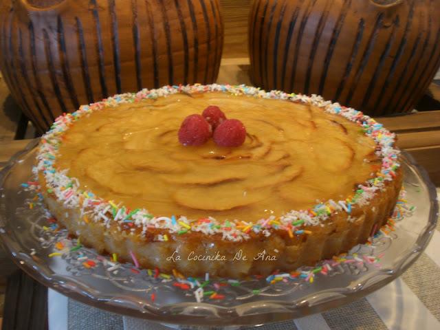 Tarta de manzana a la miel Tarta de manzana a la miel