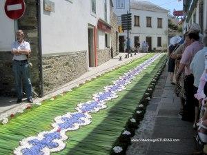 Corpus Christi Castropol y alfombras florales: Detalles Alfombras florales