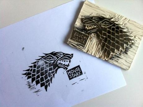 Proceso de grabado del sello Stark de Juego de Tronos Homenajea el final de temporada