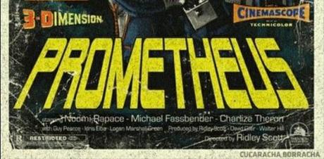 Cartel retro de ‘Prometheus’
