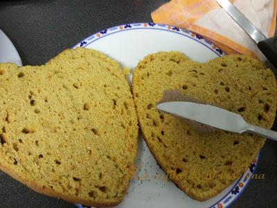 Tarta corazón de trufa y calabaza