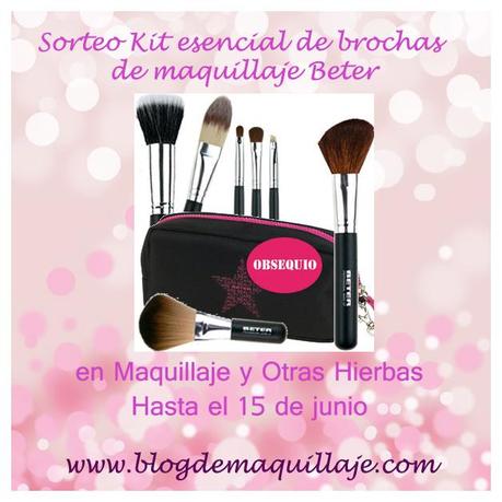 Sorteo: kit de brochas de maquillaje Beter