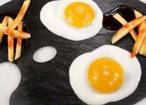 huevos fritos dulces
