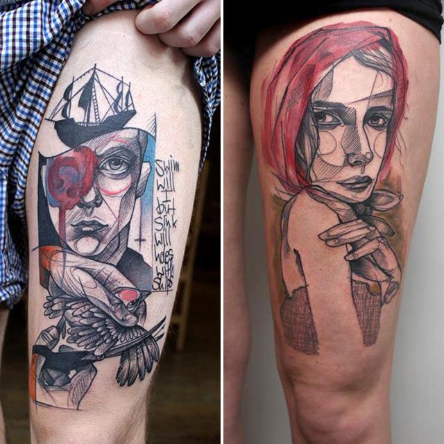 Tattoos by Peter Aurisch
