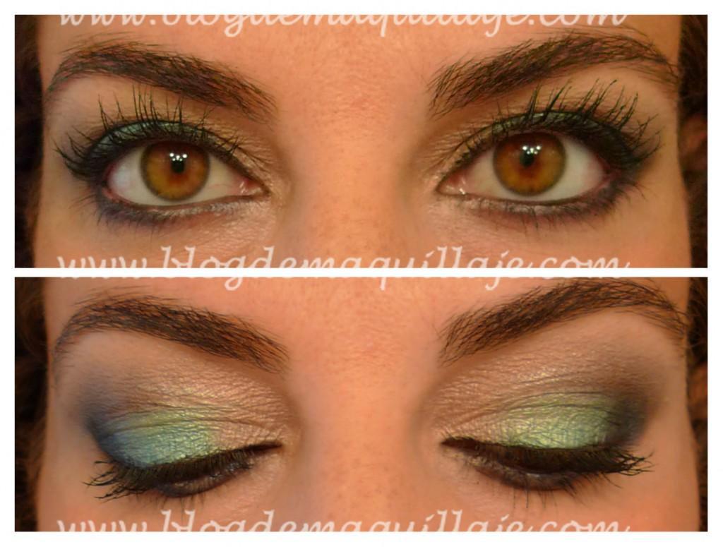 Look de colores – Paleta Aniversario Urban Decay