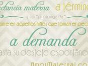 Lactancia Materna: Llamémosla término", "prolongada"