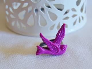 Anillo Dove y pendientes filigrana