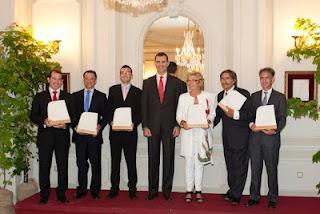 Presenciamos la entrega de Premios Novia Salcedo a la Excelencia en la Integración Profesional de los Jóvenes que cumplen su primer lustro