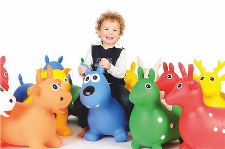 HippySkippy, mascota que bota para niños
