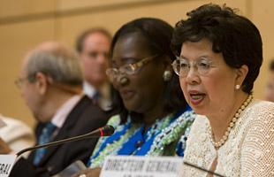 Margaret Chan, reelegida como directora general de la OMS.