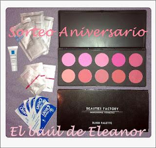 Paleta de coloretes de Beauties Factory