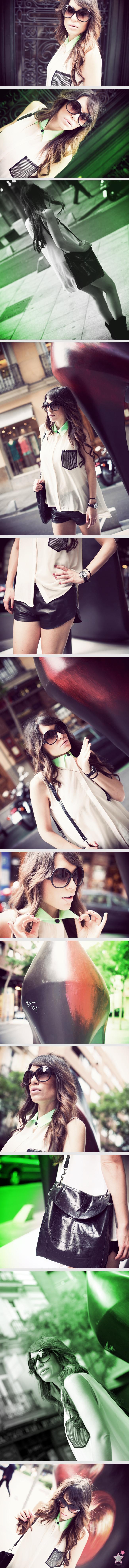 green neon touch