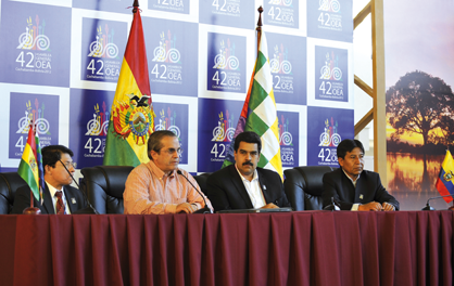 Países ALBA abandonan pacto de defensa.