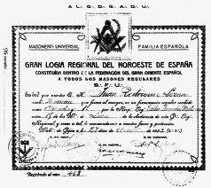 LA GRAN LOGIA REGIONAL DEL NOROESTE.  MASONERIA EN ASTURIAS (5ª Entrega)