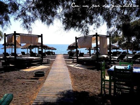 Santorini (I), la llegada Santorini (I), la llegada